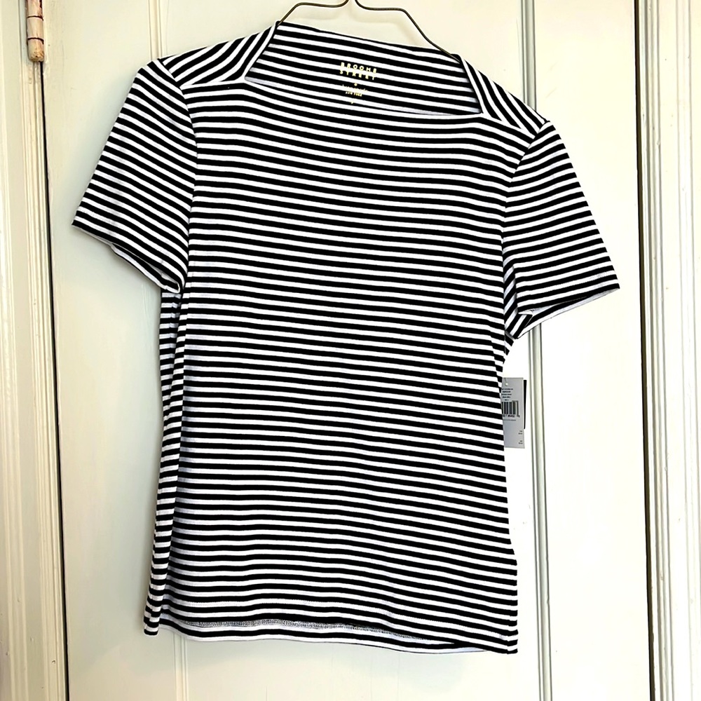 Kate Spade striped shirt. NWT